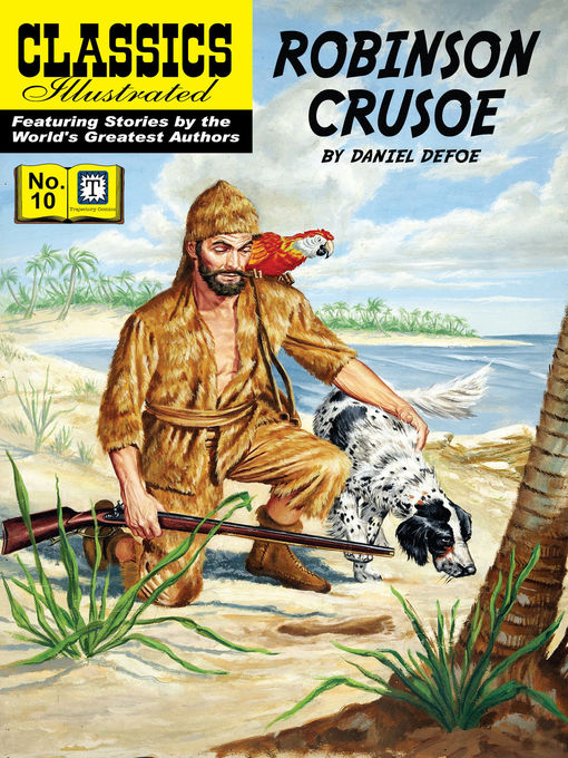 Cover image for Robinson Crusoe